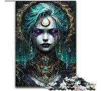 Puzzle per adulti Mystical Nature Spirit da 1000 pezzi, gioco difficile e stimolante, interazione genitore-figlio per tutta la famiglia (26x38cm)