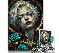 Puzzle per adulti Mystical Nature Spirit da 1000 pezzi, sfida difficile antistress, ideale come regalo per tutta la famiglia, 38x26cm