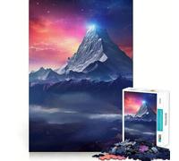 Puzzle per adulti Nebula Nightfall da 1000 pezzi, gioco per l'esercizio mentale, rilassante, da assemblare, (38x52cm)