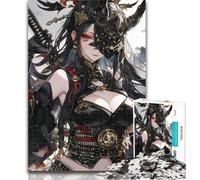 Puzzle per adulti Ninja Warrior Jigsaw Puzzle per adulti 1000 pezzi, attività divertente per la casa, giocattoli per i giorni di pioggia, regali di compleanno 50x75cm