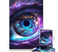 Puzzle per adulti "Occhio del Drago dell'Universo" da 1000 pezzi, stimolante per la mente, facile da usare, sicuro da assemblare, ideale come regalo di Natale (50x75cm)