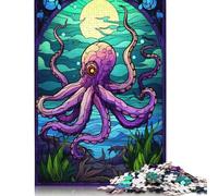 Puzzle per adulti Octopus Magic The Sea 1000 pezzi Puzzle di carta Puzzle per adulti Età 18+ Gioco educativo 38x26 cm/1000 pezzi
