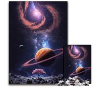 Puzzle per adulti "Oltre gli Anelli", puzzle da 1000 pezzi per adulti, gioco interattivo per famiglie, sfida mentale, giocattolo educativo 26X38CM/10,23x14,96 pollici
