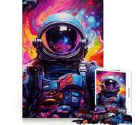 Puzzle per adulti "Passeggiata nello spazio" da 1000 pezzi, gioco di logica e abilità, per un divertimento lento e piacevole, con tagli precisi e pezzi da collezione 50x75cm