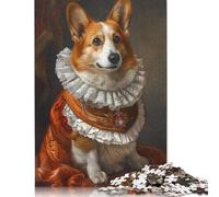 Puzzle per adulti Pembroke Welsh Corgis Dog Puzzle per adulti e adolescenti per adulti adolescenti dai 12 anni in su 500 pezzi (52x38 cm)