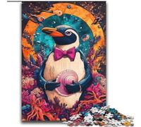 Puzzle per adulti Penguin Art 2000 pezzi difficili, giochi educativi fai da te con poster abbinato e foglio di quiz per età 14+ (70x100cm)