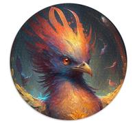 Puzzle per adulti "Phoenix Bird", 1000 pezzi, in cartone, per attività in famiglia, decorazioni fai da te per la casa, regalo di Natale (67,5x67,5cm)
