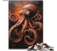 Puzzle per adulti "Pinguini sotto l'aurora boreale" 1000 pezzi, modelli assemblabili, ideali come regalo per tutta la famiglia, adatti per bambini di età compresa tra 26 e 38cm