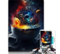 Puzzle per adulti Primordial Universe Soup, puzzle da 1000 pezzi, regali per adulti, giocattoli, giochi educativi, antistress, lista dei desideri con Babbo Natale (50x75cm)