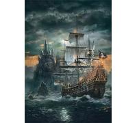Puzzle per Adulti, puzzle 700 Pezzi Barche a Vela Waves puzzle Giochi Rilassamento e Intelligence, puzzle per Gioco Familiare, puzzle per adulti 700, Adatto per adulti e Bambini 52 x 38 cm