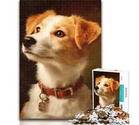 Puzzle per adulti, puzzle a forma di cane alla moda per adulti, per giochi educativi, giocattoli, collezione di artisti, belle arti 50x75cm