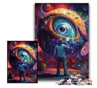 Puzzle per adulti, puzzle Big Eyes per adulti, 26x38cm, rompicapo fai da te impegnativo, gioco perfetto per famiglie o regalo decorativo
