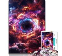 Puzzle per adulti puzzle con paesaggio dell'universo della Via Lattea 1000 pezzi giocattolo educativo intellettuale decomprimente regali di Babbo Natale segreto (26x38cm)