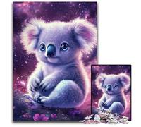Puzzle per adulti, puzzle da 1000 pezzi a forma di cucciolo di koala, gioco stimolante, giocattoli, regali di compleanno unici per bambini dai 14 anni in su, 26x38cm