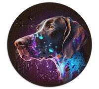 Puzzle per adulti, puzzle da 1000 pezzi a tema "Spirit Dog", gioco interattivo per famiglie, regalo creativo con illustrazioni colorate (67,5x67,5 cm)