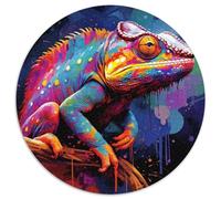 Puzzle per adulti, puzzle da 1000 pezzi "Camaleonte" per adulti, rompicapo impegnativo - Giocattolo rilassante per adolescenti (67,5x67,5 cm)