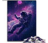 Puzzle per adulti, puzzle da 1000 pezzi con astronauti nello spazio, gioco interattivo per famiglie, regalo fai da te per la decorazione della casa dimensioni 50x75cm
