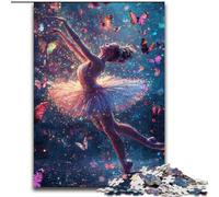 Puzzle per adulti, puzzle da 1000 pezzi con ballerina, rompicapo stimolante per adolescenti, perfetto come decorazione per la casa o come regalo, 50x75cm