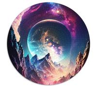 Puzzle per adulti, puzzle da 1000 pezzi del Paese delle Meraviglie Galattico, rompicapo impegnativo per adolescenti, divertente serata di giochi in famiglia (67,5x67,5cm)