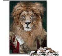 Puzzle per adulti, puzzle da 1000 pezzi del Re Leone per adulti, dimensioni 26x38cm, rompicapo impegnativo per adolescenti, divertente serata di giochi in famiglia