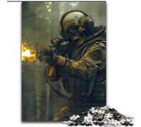 Puzzle per adulti, puzzle da 1000 pezzi delle forze speciali per adolescenti, serata di giochi in famiglia, idea regalo stimolante per la mente dimensioni 26x38cm