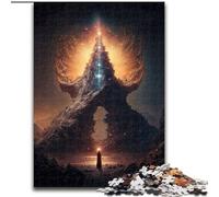 Puzzle per adulti, puzzle da 1000 pezzi "Il distruttore di galassie", attività per la casa per feste, compleanni e serate di giochi in famiglia (dimensioni: 50x75cm)