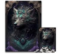 Puzzle per adulti, puzzle da 1000 pezzi "Il sogno del lupo", gioco rompicapo per adolescenti, regalo perfetto per le feste, 26X38CM/10,23x14,96 pollici.