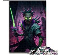 Puzzle per adulti, puzzle da 1000 pezzi in legno raffigurante l'assassino malvagio, ideale come regalo di compleanno o per le feste, gioco da tavolo, 1000 pezzi(50x75cm)