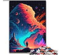 Puzzle per adulti, puzzle da 1000 pezzi "L'ultimo uomo" per adulti, dimensioni 26x38cm, perfetti per il divertimento in famiglia, giochi di società, bomboniere per feste di compleanno.