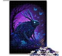 Puzzle per adulti, puzzle da 1000 pezzi Nuove specie in legno, familiari e amici, sfida rompicapo 1000 pezzi(50x75cm)