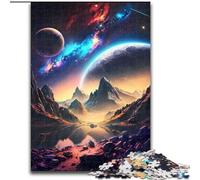 Puzzle per adulti, puzzle da 1000 pezzi "Oasi extraterrestre", ideale per adulti e famiglie, ideale per il divertimento, regalo perfetto per feste e compleanni (dimensioni 26x38cm).