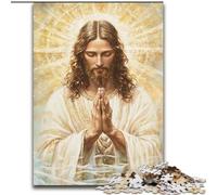 Puzzle per adulti, puzzle da 1000 pezzi raffigurante Gesù, perfetto per adolescenti e famiglie, compleanni, 50x75cm