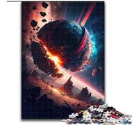 Puzzle per adulti, puzzle da 1000 pezzi raffigurante il pianeta del buco nero, dimensioni 38x26cm, decorazione fai da te, sfida per il cervello, per adulti, famiglia, regalo di Natale