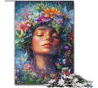 Puzzle per adulti, puzzle da 1000 pezzi raffiguranti elfi e fate degli alberi, attività per rafforzare il legame familiare, regalo per la casa, gioco di ruolo per famiglie (dimensioni 26x38cm)