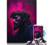 Puzzle per adulti puzzle di Gesù da 1000 pezzi regali per adulti giochi per famiglie regali di compleanno Sfida ad alta difficoltà (50x75cm)