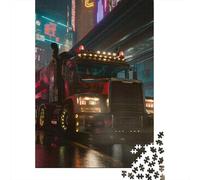Puzzle per adulti, puzzle di grandi camion, gioco educativo per adulti, giocattolo da sfida, 1000 pezzi (75x50 cm)