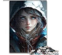 Puzzle per adulti, puzzle di sopravvivenza anime ghiacciato da 1000 pezzi in cartone, interazione familiare e sfida mentale, sfida di attività per famiglie 1000 pezzi(26x38cm)