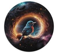 Puzzle per adulti, puzzle fantasy da 1000 pezzi a tema corvo, rompicapo impegnativo per adolescenti, perfetto come decorazione per la casa o come regalo (67,5x67,5 cm)