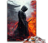 Puzzle per adulti, puzzle fantasy samurai ninja per adulti, educativi e di apprendimento, ideali come regalo per tutta la famiglia (50x75cm)