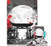 Puzzle per adulti, puzzle giapponesi Torii Gate da 1000 pezzi, regali per adolescenti, regali di compleanno fai da te per adolescenti e adulti, 26x38cm