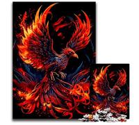 Puzzle per adulti, puzzle impegnativi da 1000 pezzi raffiguranti la Fenice, perfetti per Halloween, Natale, regalo di compleanno, 50x75CM/19,68x29,52 pollici.
