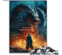 Puzzle per adulti, puzzle in cartone da 1000 pezzi raffigurante il Signore dei Draghi, dimensioni 26x38cm, per adolescenti e ragazzi, compleanni e feste.