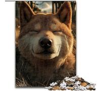 Puzzle per adulti, puzzle in cartone da 1000 pezzi raffiguranti l'orso bruno, 26x38cm, perfetti per il divertimento in famiglia a Natale, Ringraziamento, compleanni e Pasqua