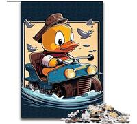Puzzle per adulti, puzzle in cartone da 1000 pezzi Ride with The Quackstar, dimensioni 26x38cm, per adolescenti e ragazzi, compleanni e feste.