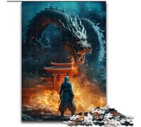 Puzzle per adulti, puzzle in legno da 1000 pezzi raffigurante il Signore dei Draghi, dimensioni 50x75cm, per adolescenti e ragazzi, compleanno e festa.
