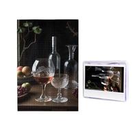 Puzzle per adulti puzzle in legno personalizzato 1000 pezzi foto puzzle bicchieri da vino puzzle personalizzati puzzle matrimonio per compleanno, Natale