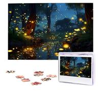 Puzzle per adulti Puzzle in legno personalizzato 1000 pezzi Foto Puzzle Immagine Jigsaw Lucciole Puzzle personalizzati Puzzle di nozze per compleanno Natale