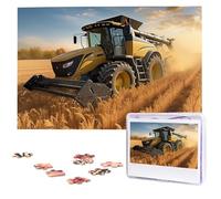 Puzzle per adulti Puzzle in legno personalizzato 1000 pezzi Foto Puzzle Immagine Jigsaw Trattore Fattoria Raccolta Puzzle personalizzati Puzzle di nozze per compleanno Natale