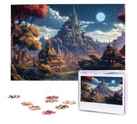 Puzzle per adulti Puzzle in legno personalizzato 1000 pezzi Foto Puzzle Immagine Puzzle Fantasy Town Puzzle personalizzati Puzzle di nozze per compleanno Natale