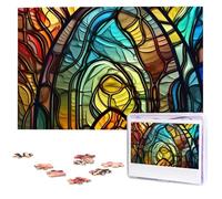Puzzle per adulti Puzzle in legno personalizzato 1000 pezzi Foto Puzzle Immagine Puzzle in vetro colorato Puzzle personalizzati Puzzle di nozze per compleanno Natale